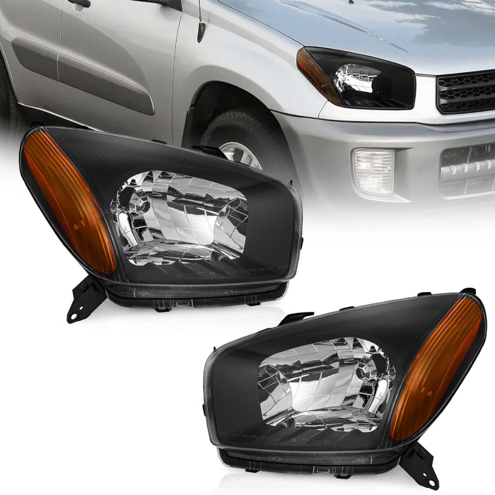 For 2001-2003 TOYOTA RAV4 Headlight(Chrome)