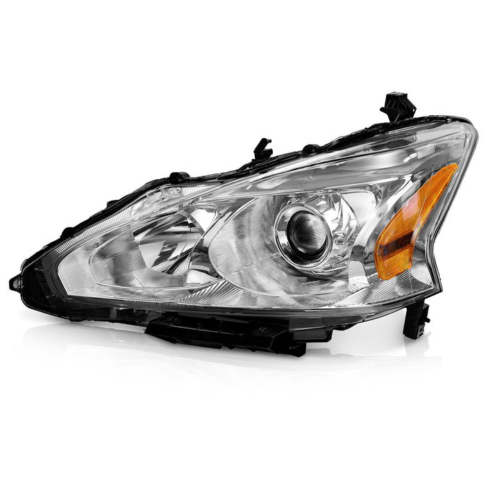 For 2013-2015 Nissan Altima Sedan Headlights Left Side(Chrome)