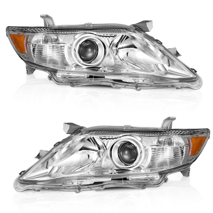 For 2010 2011 Toyota Camry[4-Door Sedan]Headlight(Chrome)