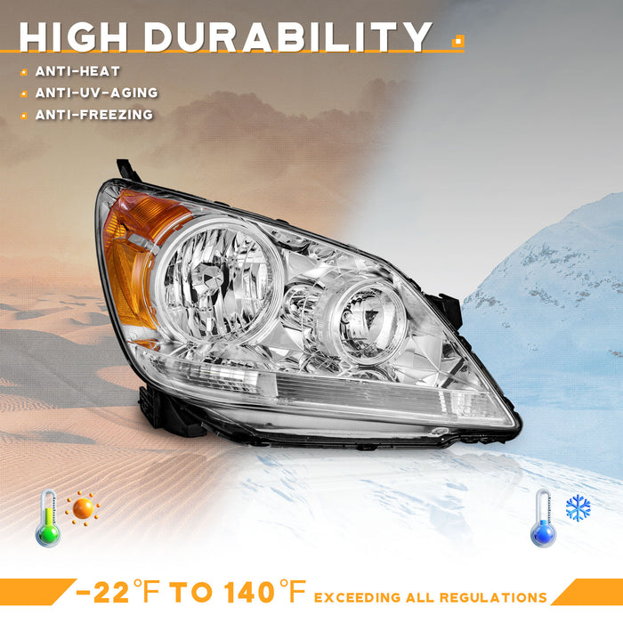 For 2005-2007 Honda Odyssey Headlight(Chrome)